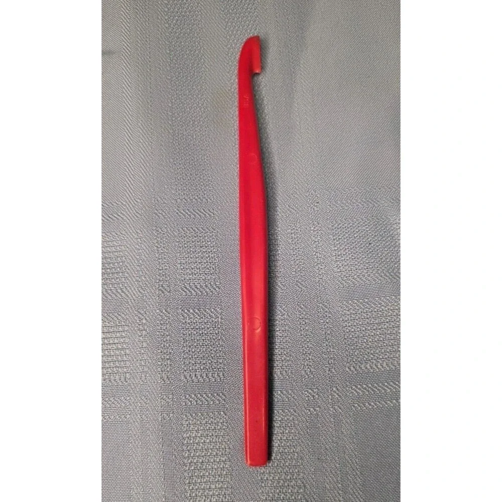 Vintage Tupperware Citrus Zester Red Peel Cutter Garnish Tool New Old Stock